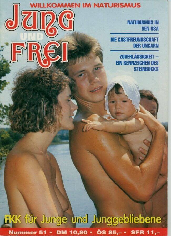 Jung und Frei Nr 51 - Nudity in naturism is a way to experience freedom and harmony