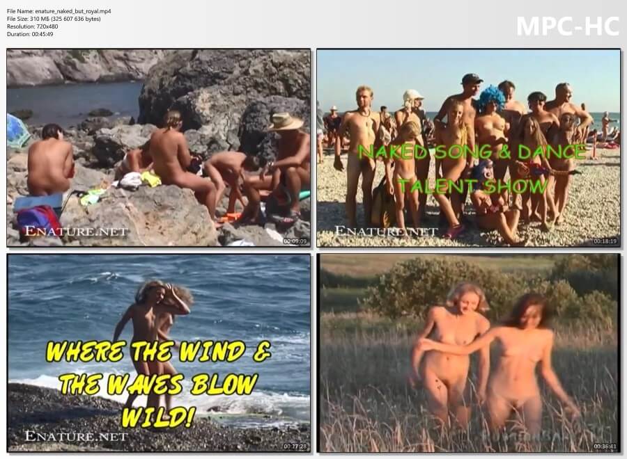Enature - Naked royal vacation at sea - Nudism is rooted in human nature