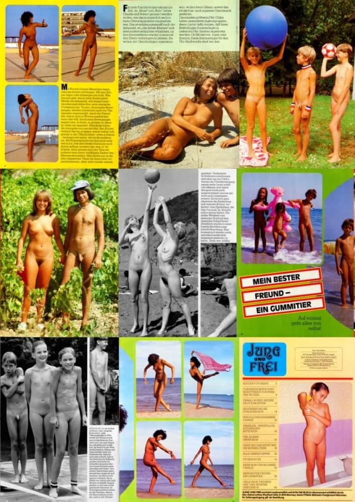 Jung und Frei Nr 12 - Nature fills the naked body with energy and inspiration