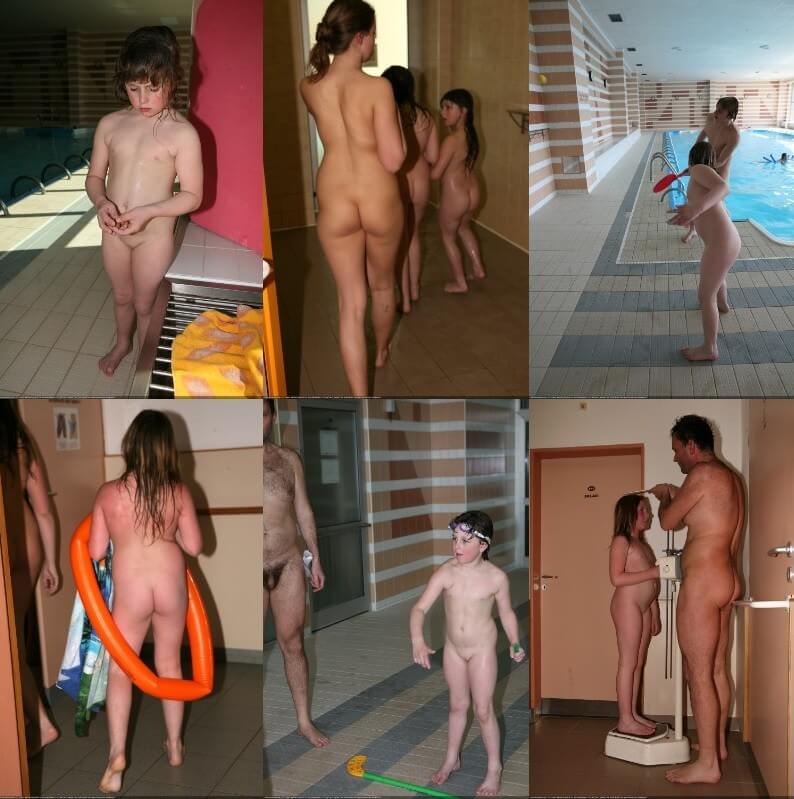 Pool house pictures - Nudism is normal and fun