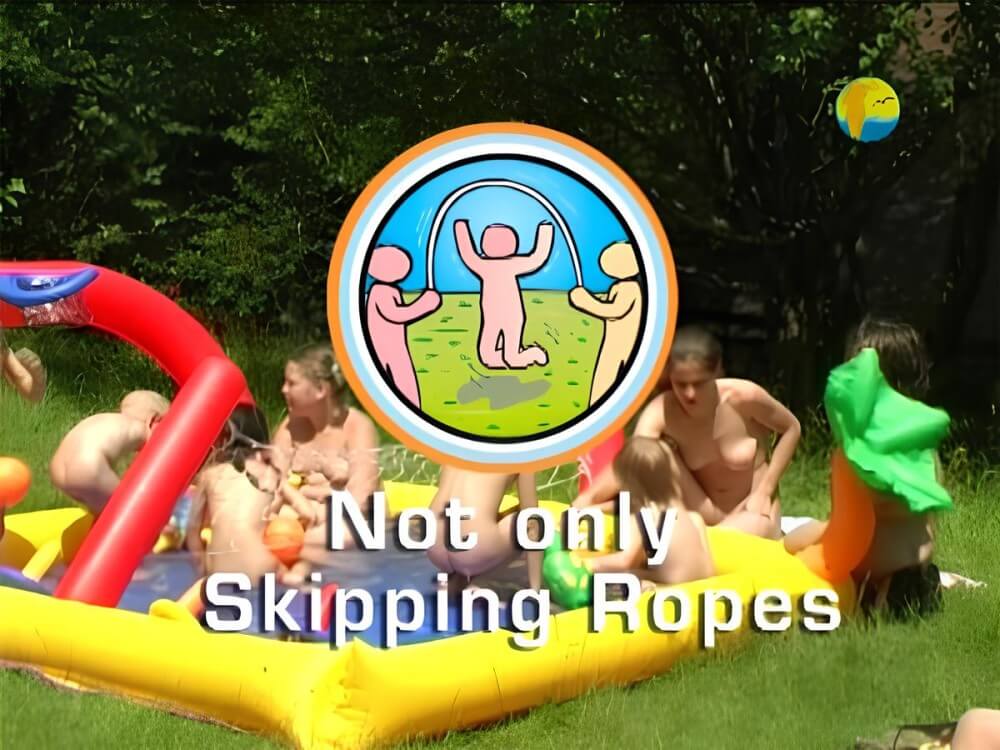 Naturist Freedom: Not only Skipping Ropes - Naturists love openness and freedom