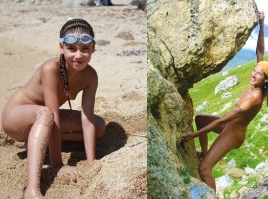 College Walk photos - Nudity helps you feel free