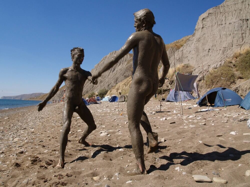 Jr Nudist Nude Beach Mud Soldiers photos - Ideological Supporters of the Movement