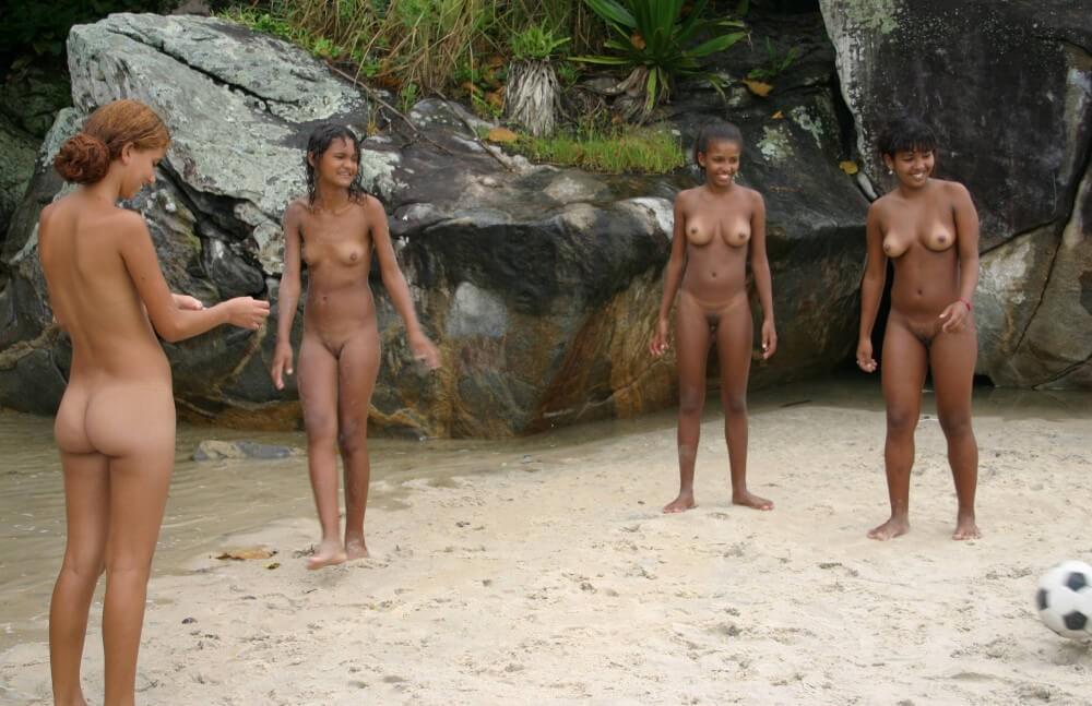 Brazilian Game Gathering gallery - They value respect for nature and the fully naked body