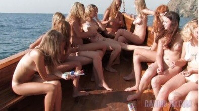 Candid HD: Nudist Boat Cruise Full HD video - Nudism is based on sincerity
