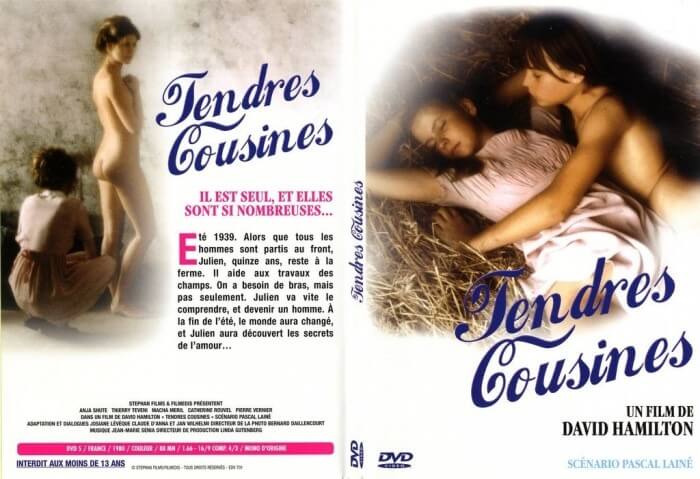 Tendres Cousines 1980 Film David Hamilton - Nature fills the naked body with energy and inspiration