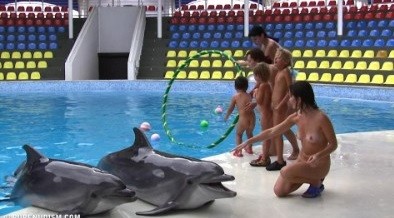 Dolphin Day Delights 1 - Naturists live in harmony with nature