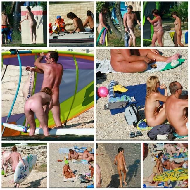 Naturism gallery set 21 - Growing up on a nudist beach
