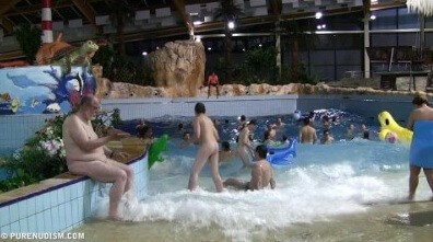 Aqua Extravaganza 4 - Freedom from clothing is an integral part of naturism
