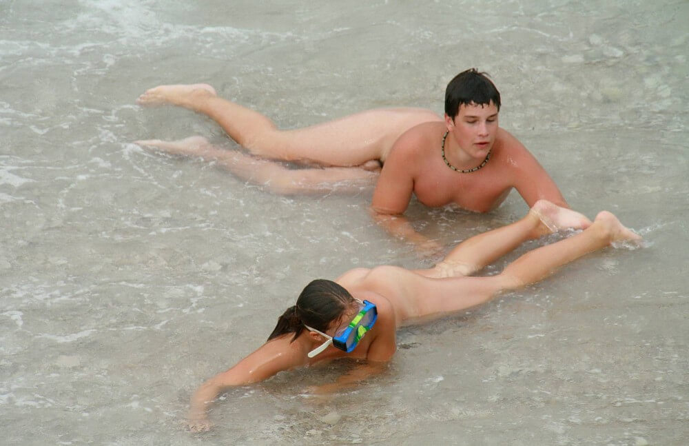 Wading In The Shallows pics - Radical nudism materials