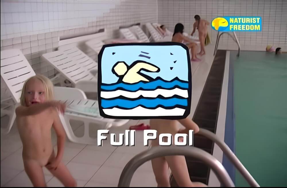 Naturist Freedom: Full Pool - The nature of nudism provides strength and inspiration