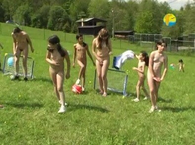 Naturist Freedom: Slide in the Summer - Interaction with Nature Through Naturism