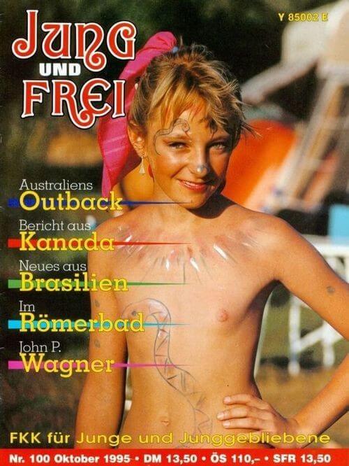 Jung und Frei Nr 100 - Nature provides the energy and strength for life, and well simply be naked