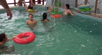 Indoor Swim Exercise 2 Full HD video - Nudity is a part of life and a part of society