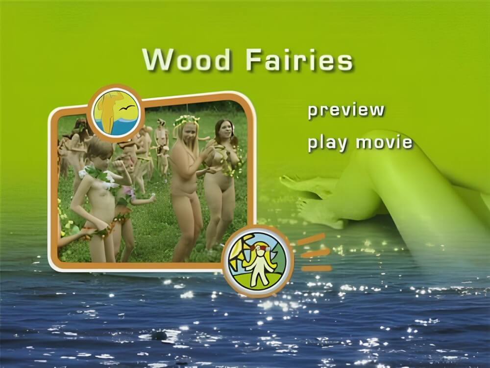 Naturist Freedom: Wood fairies - A naturist strives for inner harmony and emotional balance
