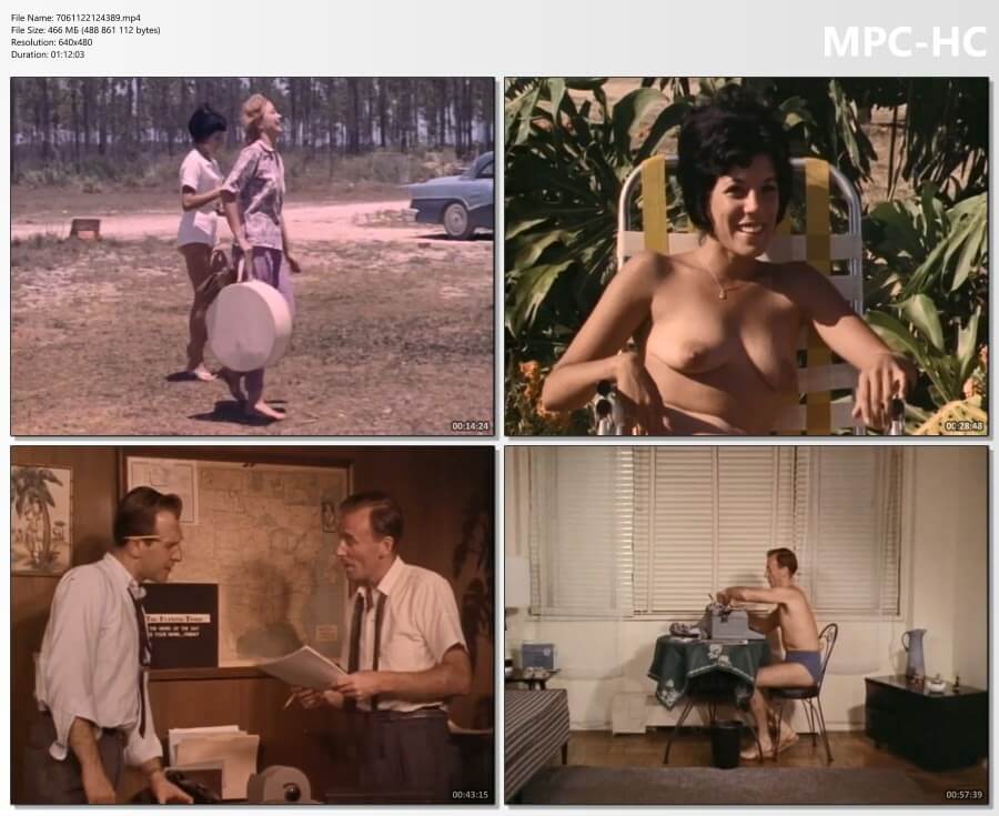 Diary of a nudist (1961) film HD - Radical nudism materials