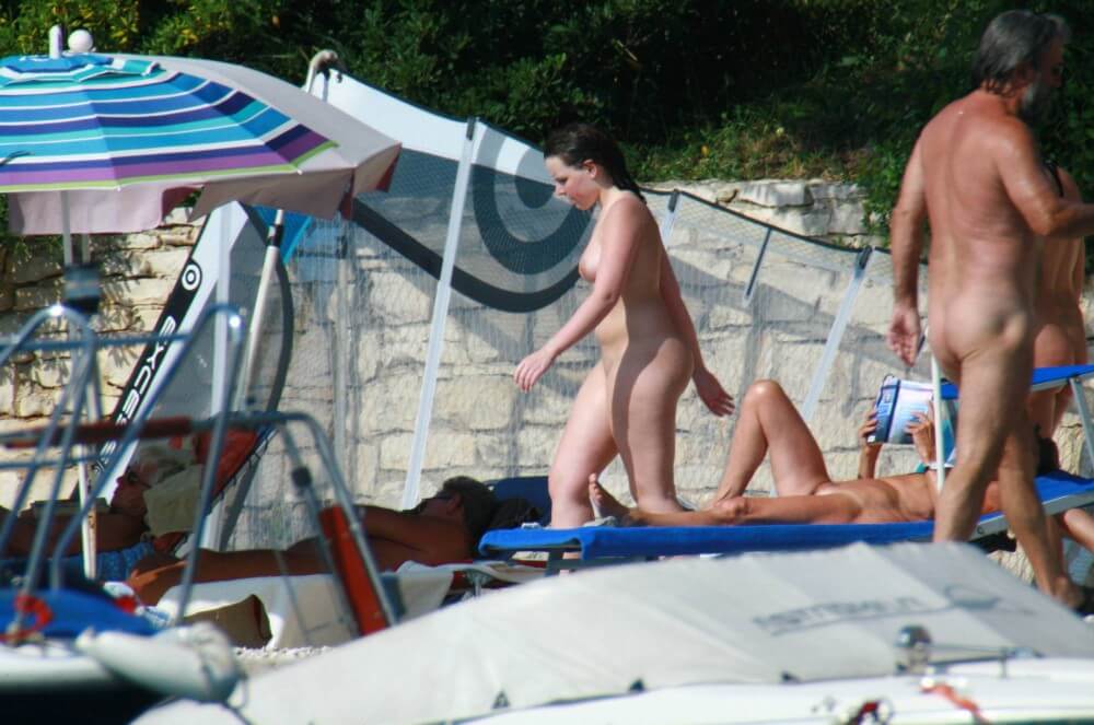 Girl Daytime Bath - Since ancient times, nudity has had a sacred character