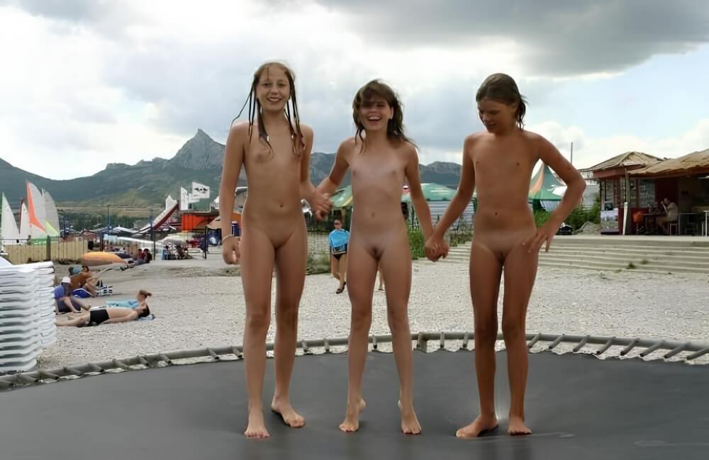 Trampoline pics - Naturism teaches us to accept ourselves and others without embarrassment