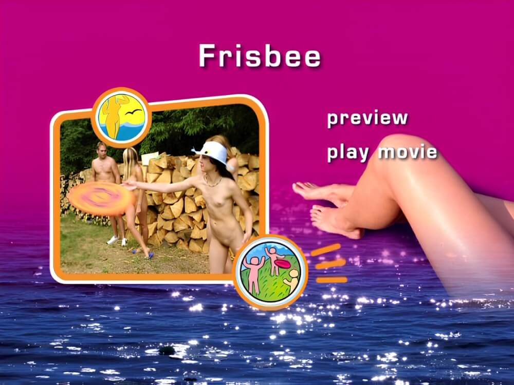 Naturist Freedom - Frisbee DVD - Striving for tolerance and respect is the code of conduct among nudists