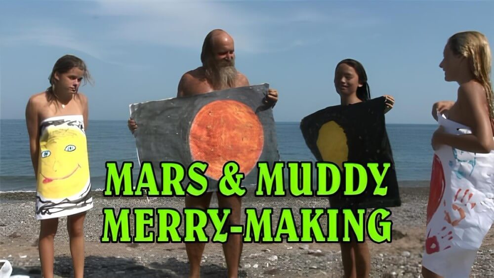 Enature - Mars and Muddy Merry-Making - Naturism promotes health of mind and body