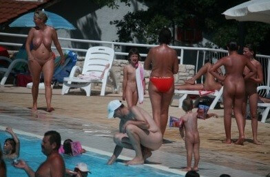 Enjoying The Sunny Pool gallery - Naturism and nudism are an ancient philosophy of respect for oneself and the world