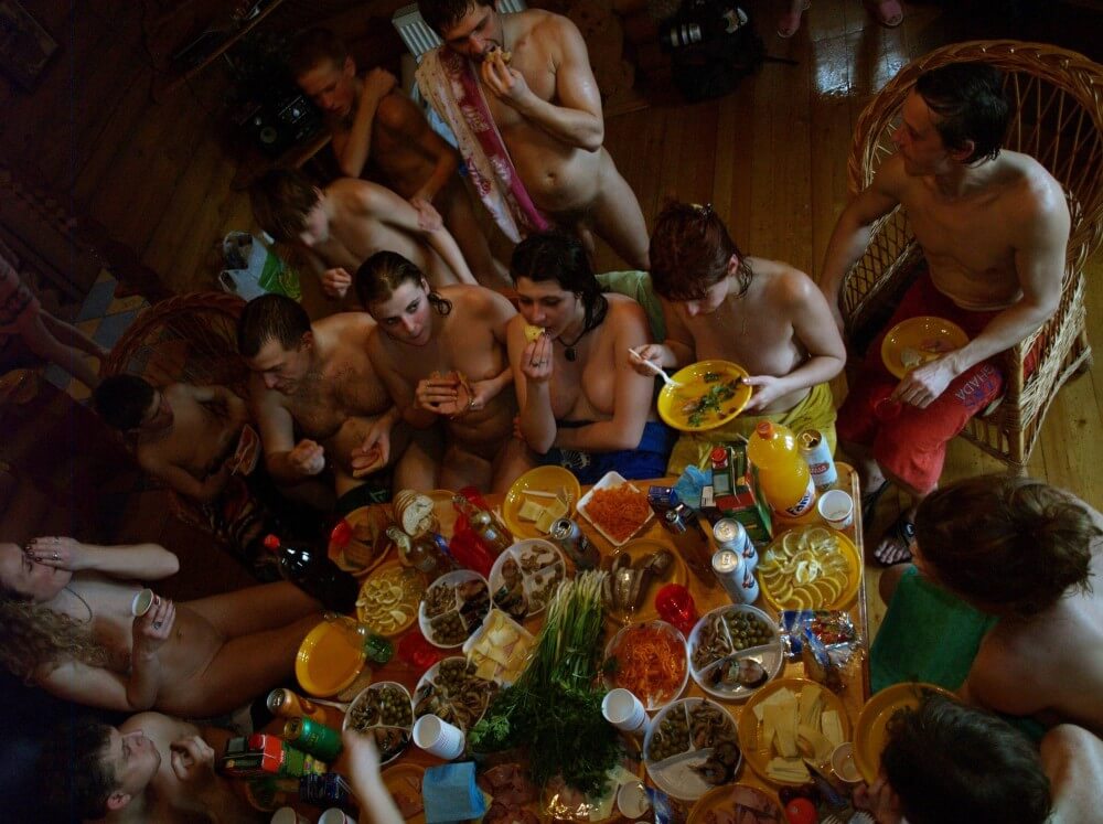 Family Valentines Dinning pics - Nudity is a part of life and a part of society