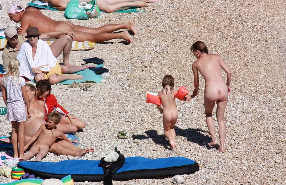 Orange Floaty Safety First Naturist pics - Nature is the best home for those who practice naturism and nudism