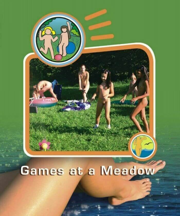 Naturist Freedom: Games at a Meadow - Nudism is an expression of freedom and individuality