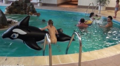 Naturism - Indoor dolphin ride Full HD upd - Naturism and the ecological sustainability of natural recreation areas