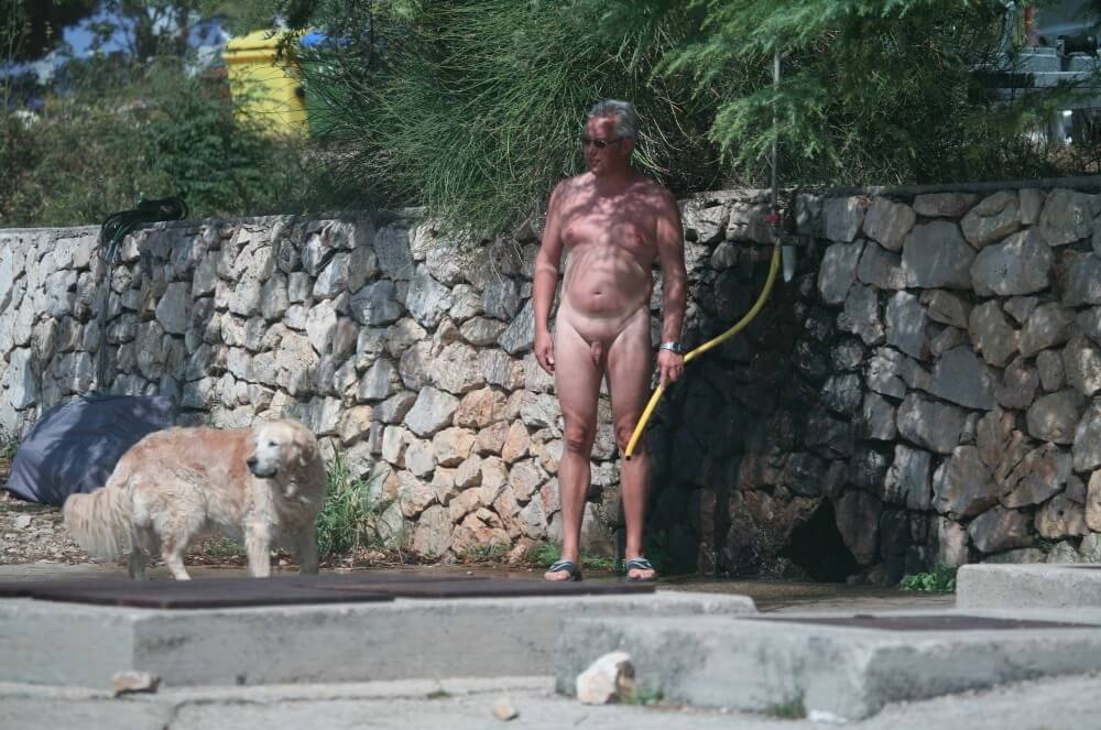 Shower-Wall Bath Parents pics - Are required to remain naked at all times