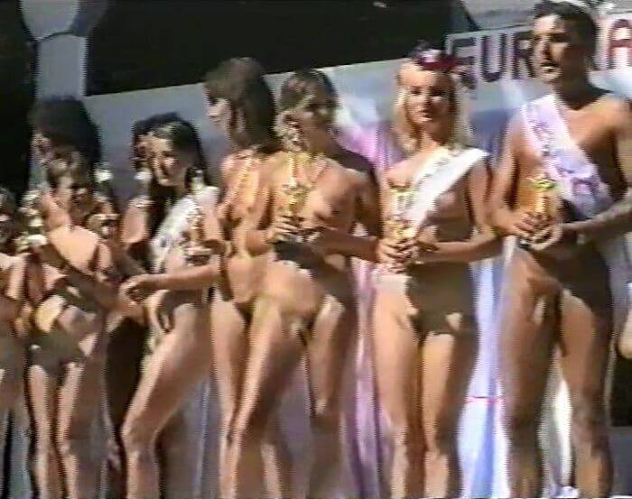 Miss Eureka 1988 video - There are many political figures among the movements supporters