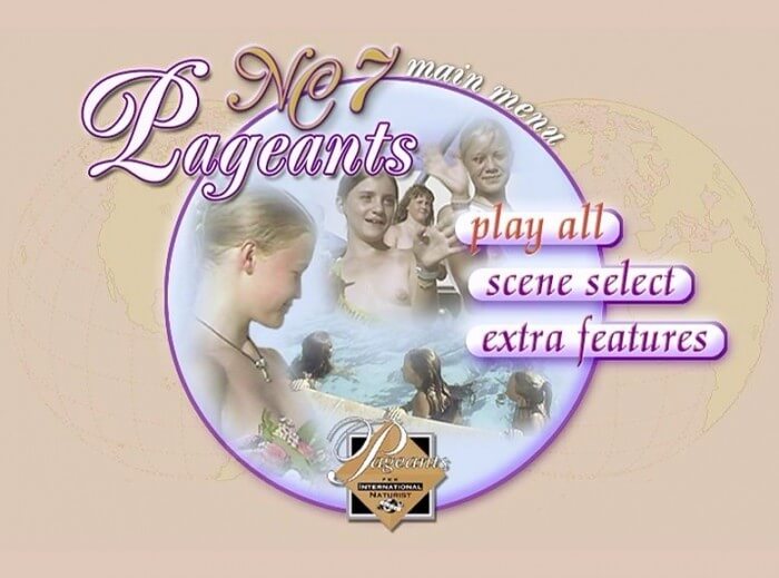 Pageants France # 7 1999 DVD video - The equality of naked human bodies helps us accept ourselves and others